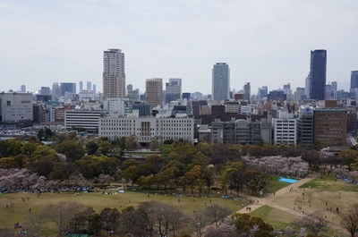 大阪城から.JPG